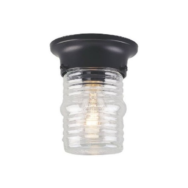 Westinghouse BLK Jelly Jar Fixture 66919 - main